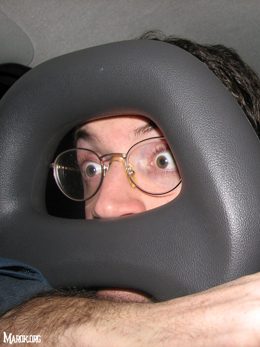 Se sposti un po' la seggiola