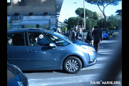 Citroën Picasso in partenza