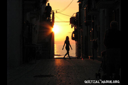 Sunset on Termoli - #1