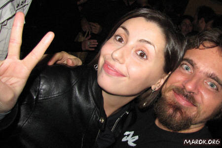 La fava Alessia meets Dottor Marok