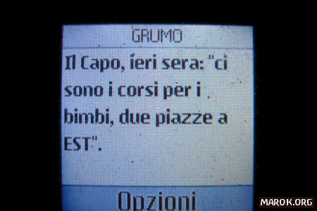 Saluti da GRUMO