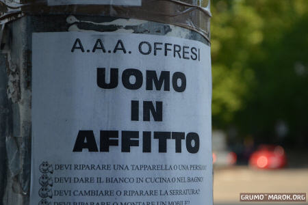 Uomo in affitto