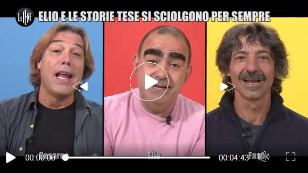 Elio e le Storie Tese a Le Iene, 17 ottobre 2017