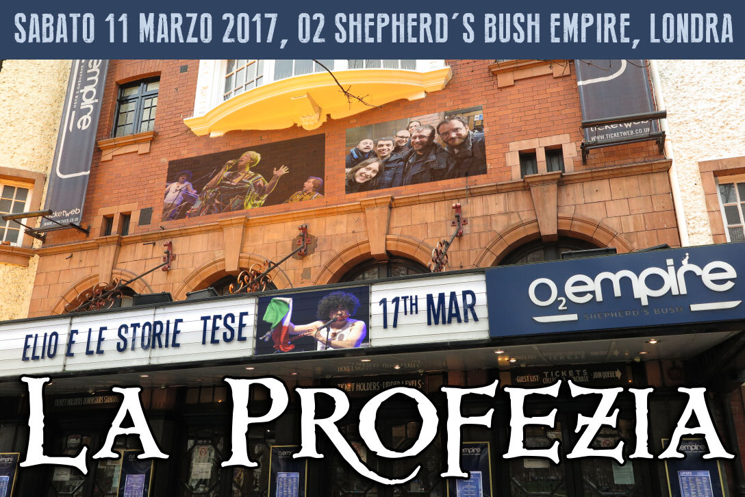 Elio e le Storie Tese a Londra, 11/3/2017