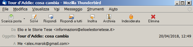 Thunderbird Header