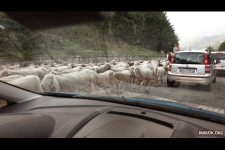 Traffico in val Chisone