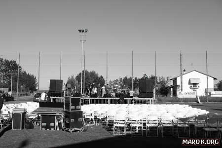 Il palco prima della cura!